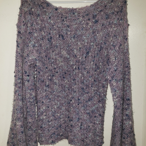 Forever 21 Sweaters - Lavender & Turquoise - •F21• | Boho Knit Sweater